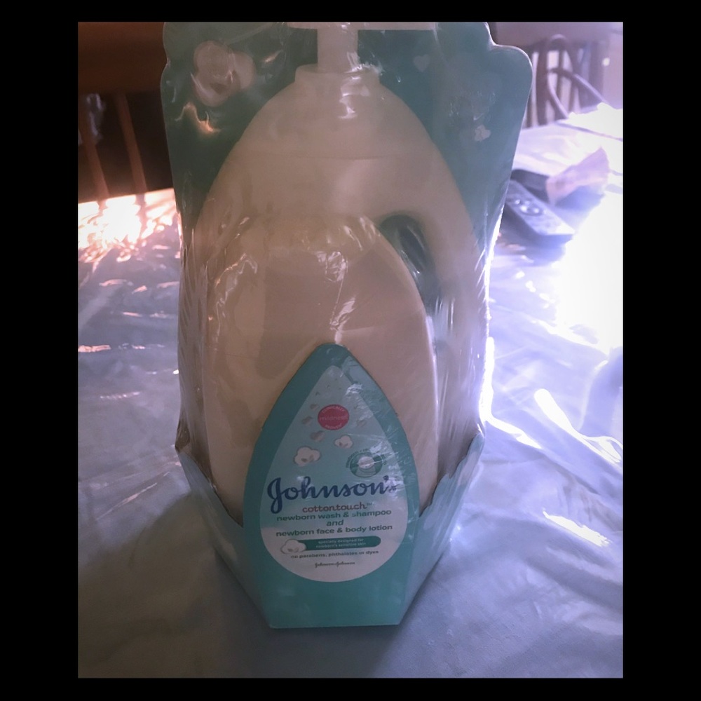 Johnson's Cotton Touch Baby Wash & Shampoo &Lotion